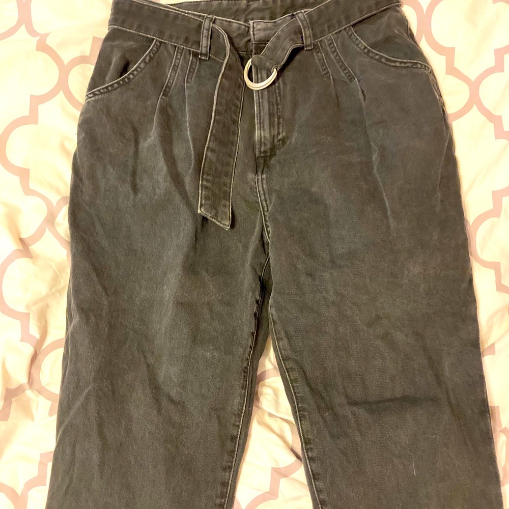 High waste mom jeans